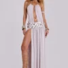 Oryx-Maxikleid mit Muscheln