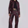 Oxblood Piston-Jacke