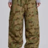 Parachute Pants im Enten-Camouflage-Look