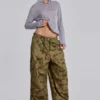 Parachute Pants im Enten-Camouflage-Look