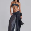 Pelagia Ballonhose mit Umschlag und Nieten