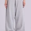 Petite grau melierte Baggy-Monster Joggers