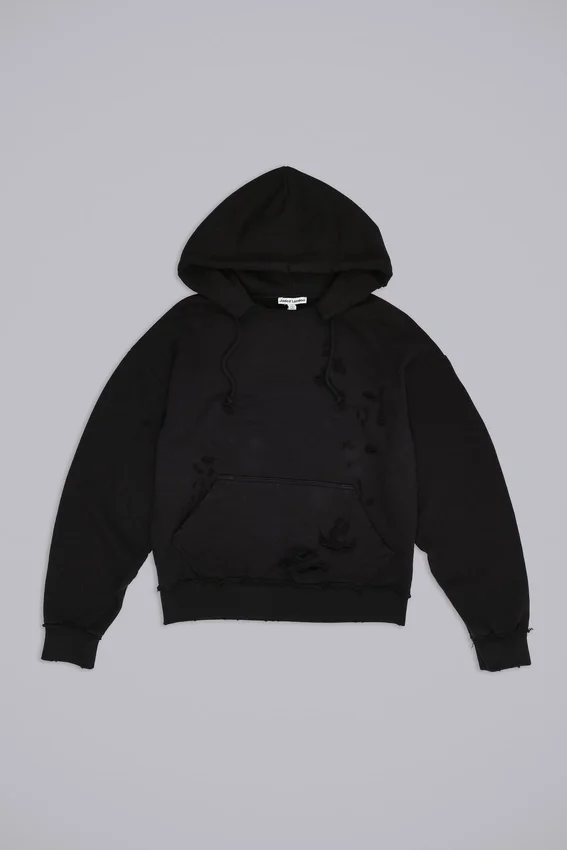 Pullover „Bitten“ Hoodie in Schwarz