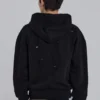 Pullover „Bitten“ Hoodie in Schwarz