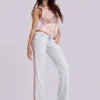 Ramona Burnout-Oberteil in Rosa