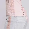 Ramona Burnout-Oberteil in Rosa