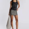 Ramona Burnout-Weste in Schwarz