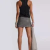 Ramona Burnout-Weste in Schwarz