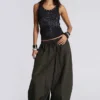 Ramona Burnout-Weste in Schwarz