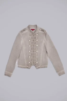 „Rebel Military“-Jacke in Lehm