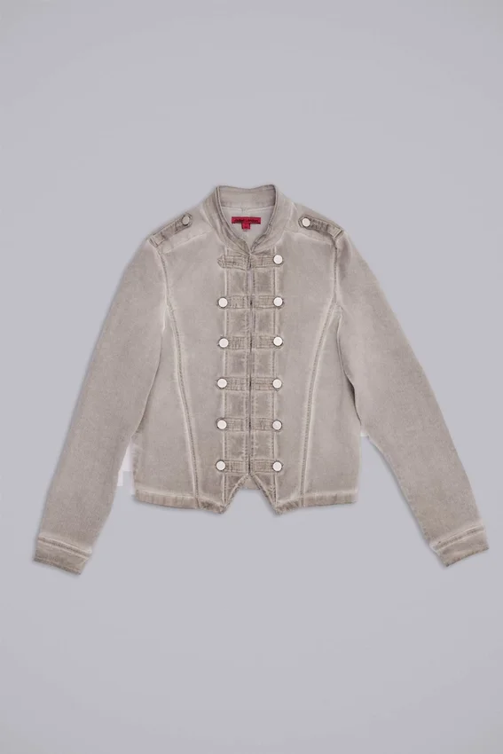 „Rebel Military“-Jacke in Lehm