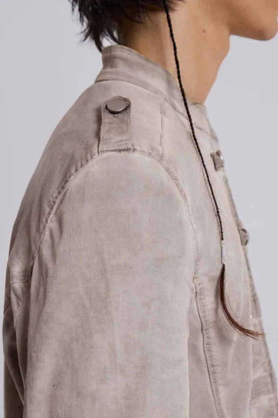 „Rebel Military“-Jacke in Lehm