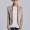 „Rebel Military“-Jacke in Lehm