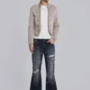 „Rebel Military“-Jacke in Lehm