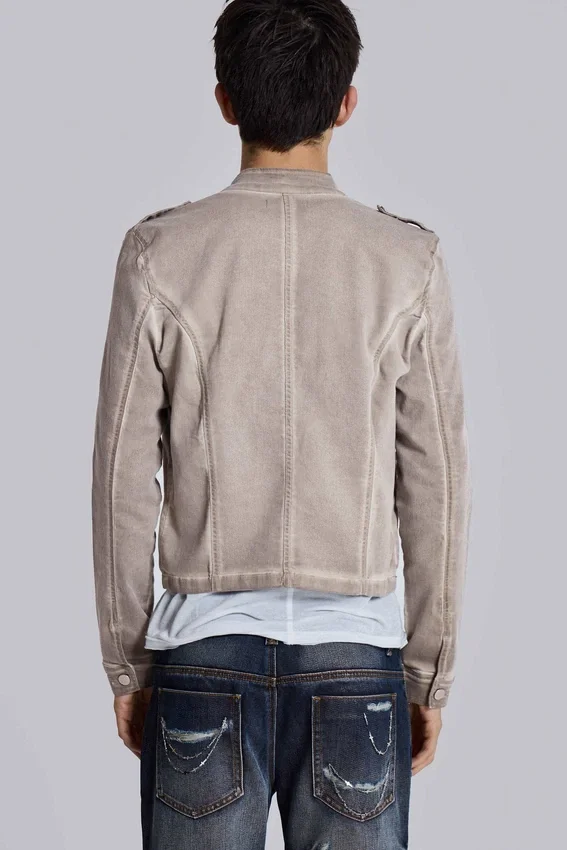 „Rebel Military“-Jacke in Lehm