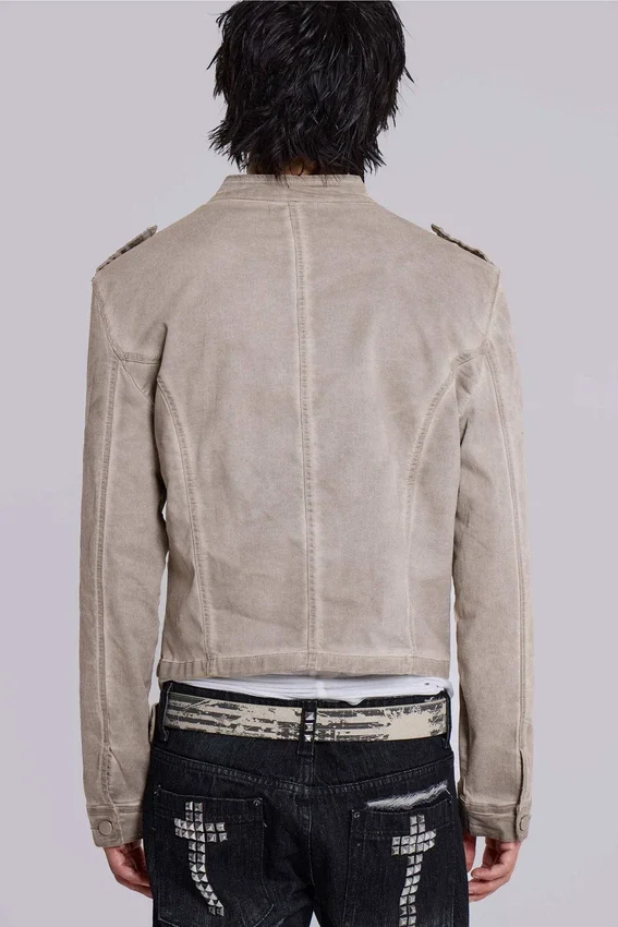 „Rebel Military“-Jacke in Lehm