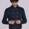 Rebel-Militärjacke in gewaschenem Schwarz