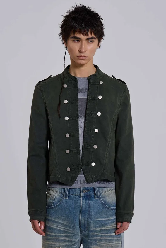 „Rebel“ Militärjacke in Khaki