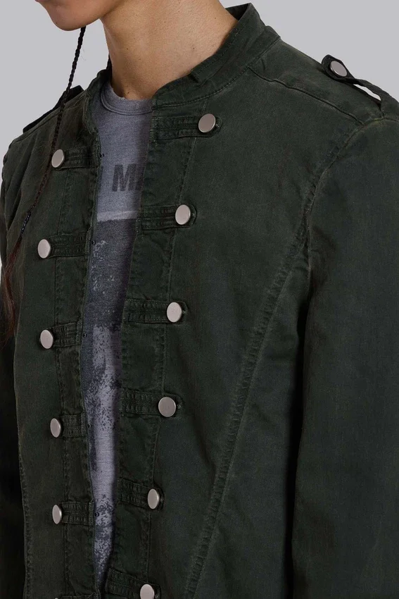 „Rebel“ Militärjacke in Khaki