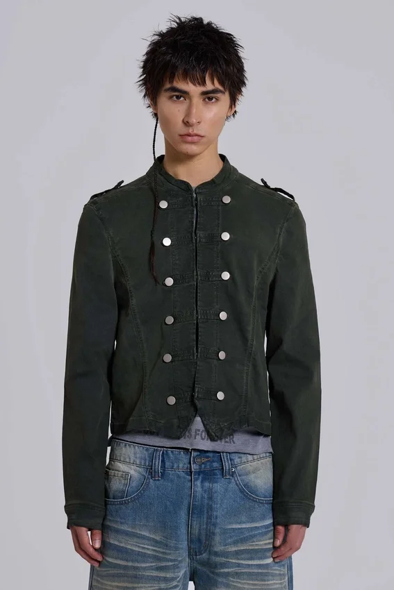 „Rebel“ Militärjacke in Khaki