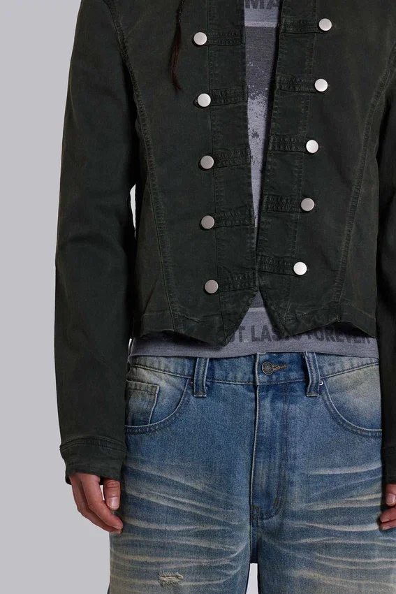 „Rebel“ Militärjacke in Khaki
