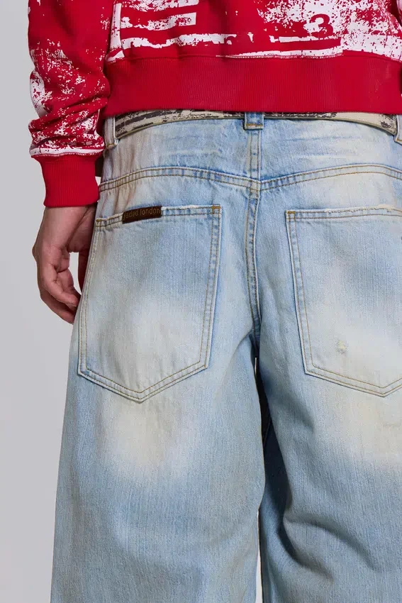 Reef Colossus Jeans in Dirty-Wash
