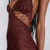 Rhyxa-Minikleid mit Schnürung