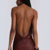 Rhyxa-Minikleid mit Schnürung