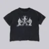 Rock Revival „Distressed National“ Cropped-T-Shirt