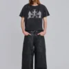 Rock Revival „Distressed National“ Cropped-T-Shirt