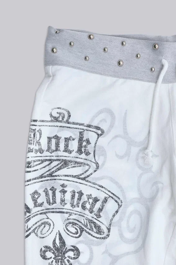 Rock Revival Jogginghose mit Grafik und Nieten