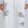Rock Revival Jogginghose mit Grafik und Nieten