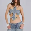 Rock Revival „Madison“ Bootcut-Jeans mit Verzierungen