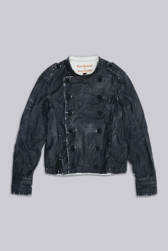 Rock Revival Military-Motorradjacke