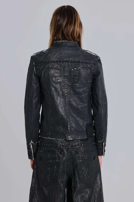 Rock Revival Military-Motorradjacke