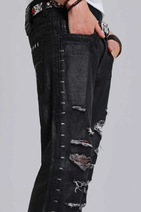 Rock Revival Staple Wax Bootcut-Jeans