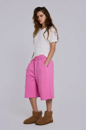 Rosa Monster Joggers-Shorts