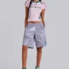 Rosa Nr. 13 Fußball-Baby-T-Shirt