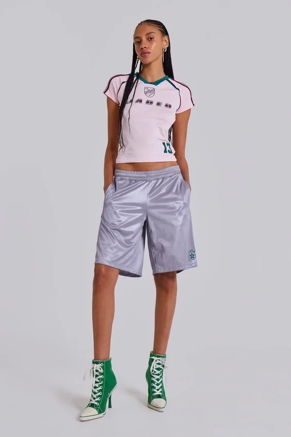 Rosa Nr. 13 Fußball-Baby-T-Shirt