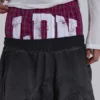 Rote Boxershorts mit Karomuster „LDN“