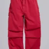 Rote Parachute-Cargohose