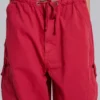 Rote Parachute-Cargohose