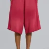 Rote „Sport Stripe Monster Joggers“-Shorts