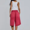 Rote „Sport Stripe Monster Joggers“-Shorts