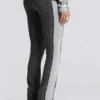 Rynna Sportliche Bootcut-Hose mit Umschlag