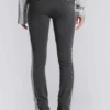 Rynna Sportliche Bootcut-Hose mit Umschlag