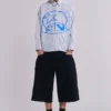 Sandschwarze Colossus-Shorts