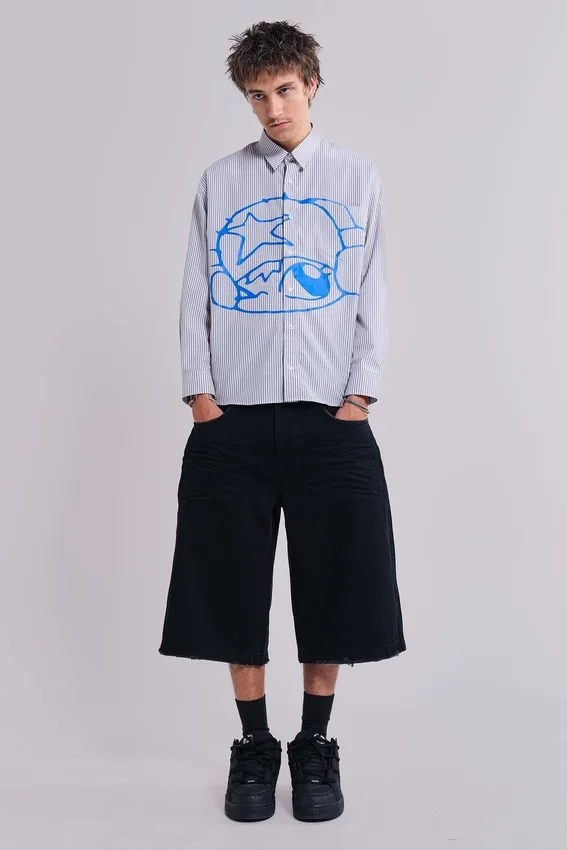 Sandschwarze Colossus-Shorts