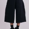 Sandschwarze Colossus-Shorts