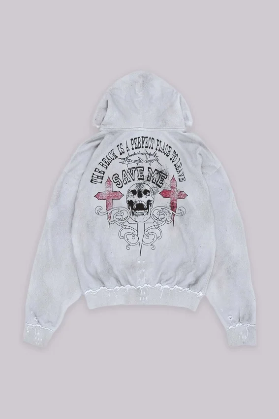 „Save Me“ Oversize-Hoodie